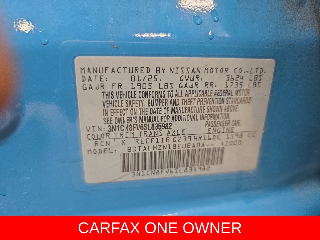 Used 2025 Nissan Versa SR FWD image 35