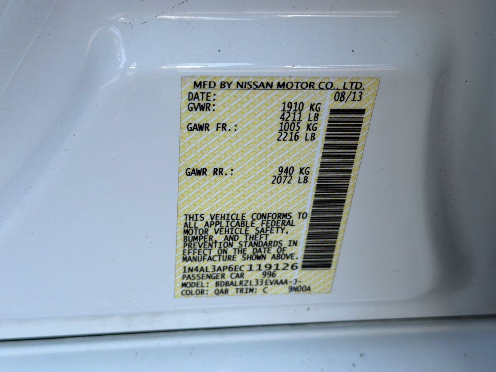 Used 2014 Nissan Altima FWD image 20