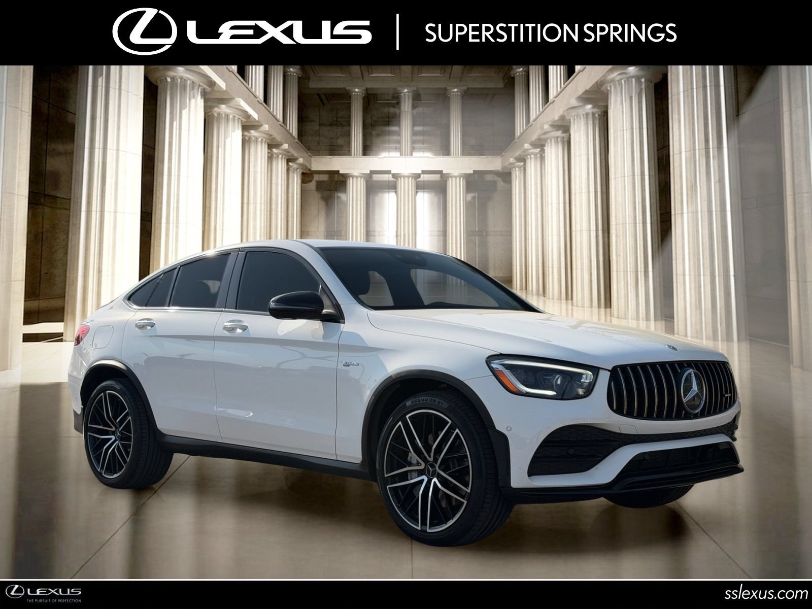 Used 2021 Mercedes-Benz GLC 43 AMG 4MATIC Coupe image 1