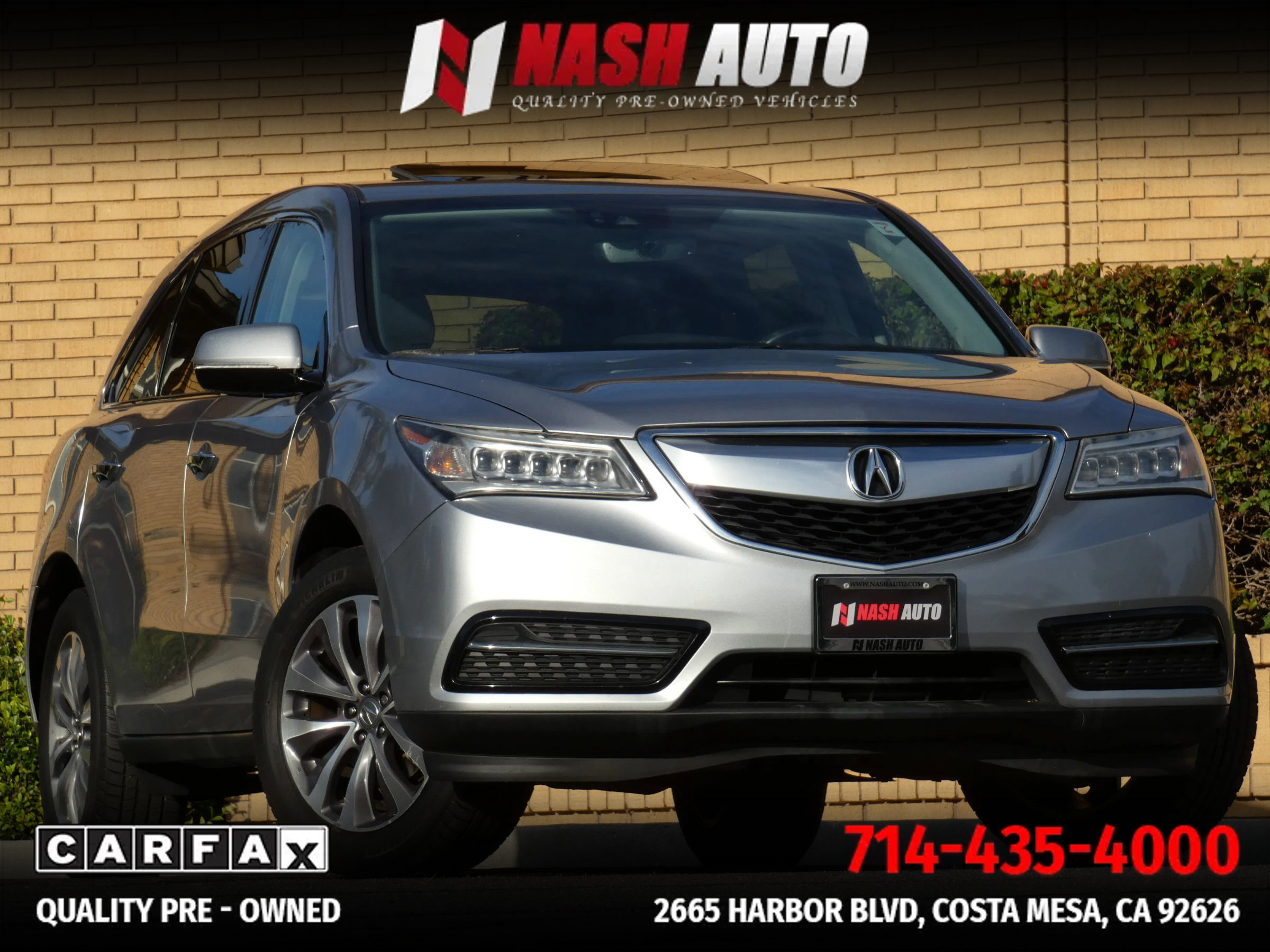 Used 2016 Acura MDX FWD w/ Technology Package image 1