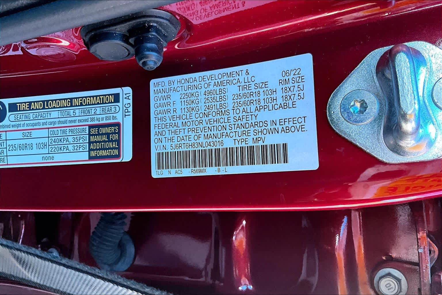 Used 2022 Honda CR-V EX-L image 34