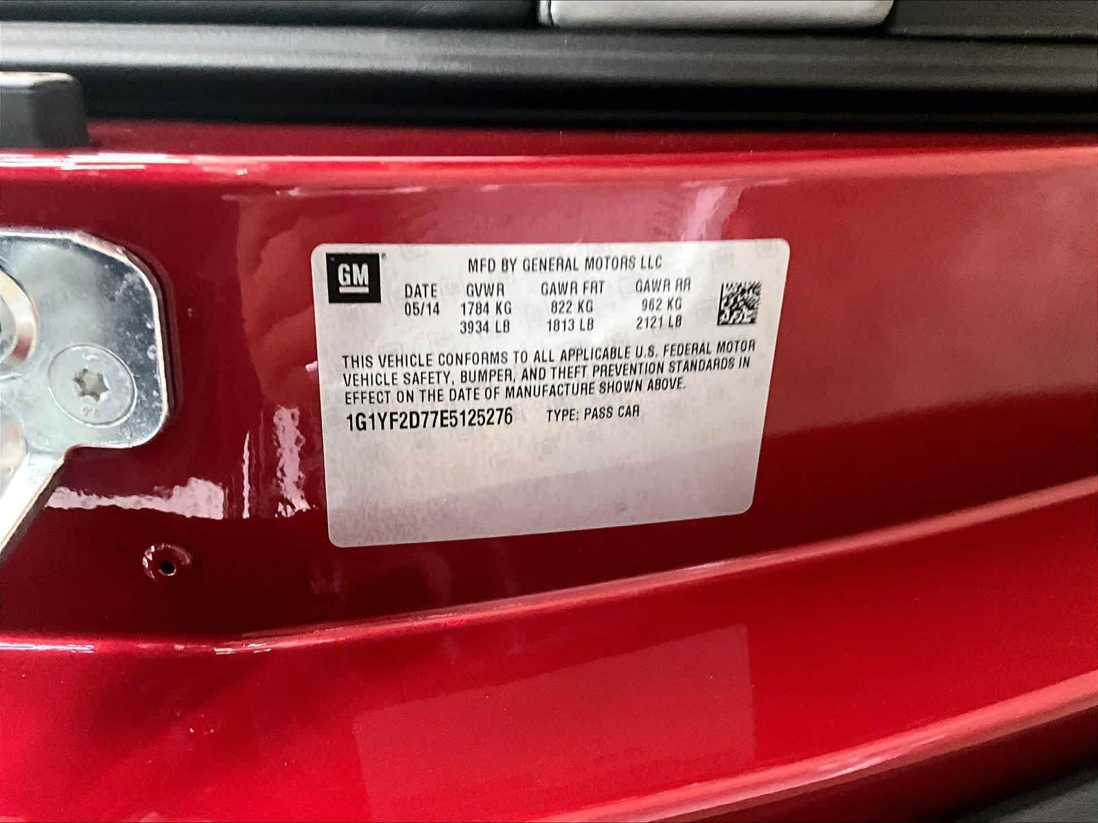 Used 2014 Chevrolet Corvette Stingray Coupe w/ 3LT Preferred Equipment Group RWD image 31