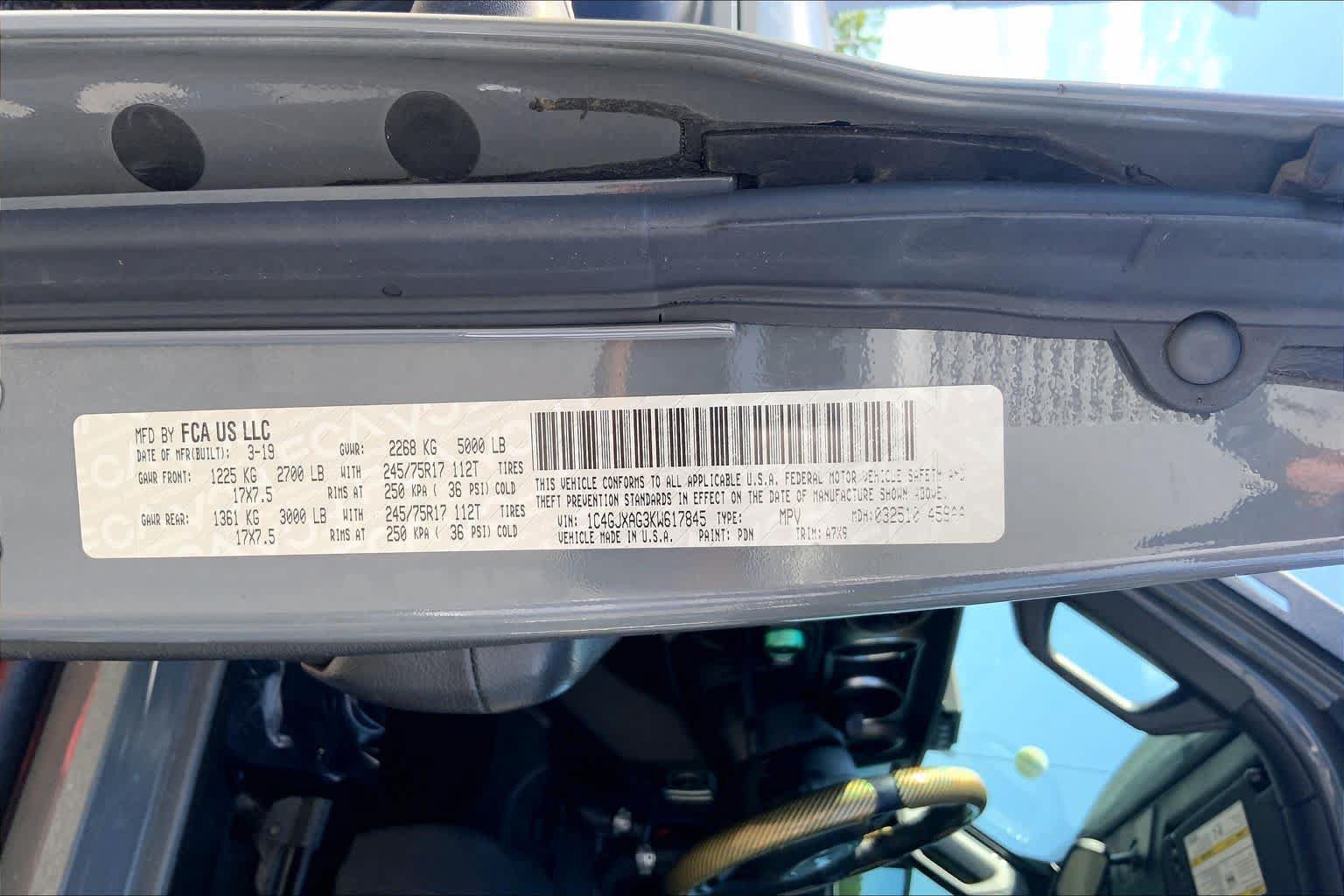 Used 2019 Jeep Wrangler Sport AWD/4WD image 31