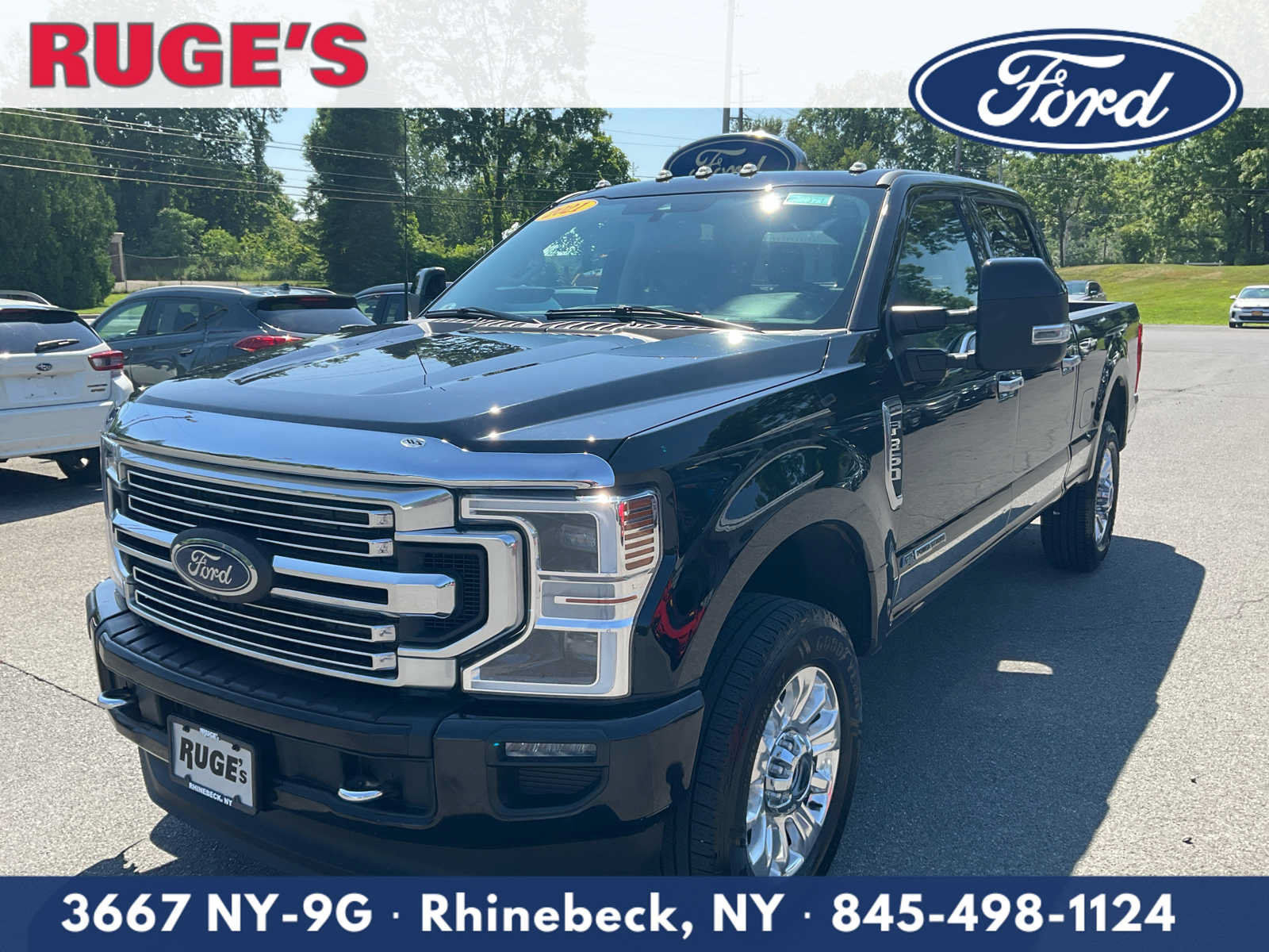 Used 2021 Ford F350 Limited w/ FX4 Off-Road Package AWD/4WD image 6