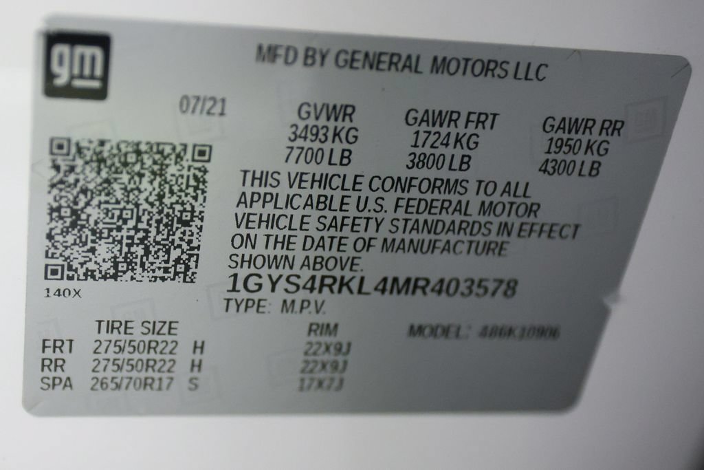 Used 2021 Cadillac Escalade ESV Sport Platinum w/ LPO, ONYX Package AWD/4WD image 47