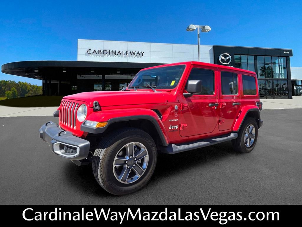 Used 2020 Jeep Wrangler Unlimited Sahara w/ Cold Weather Group AWD/4WD image 2