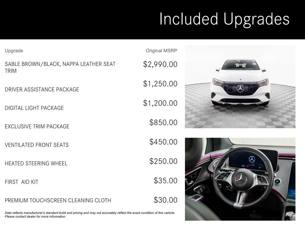 Certified 2024 Mercedes-Benz EQE 350+ 4MATIC SUV w/ Driver Assistance Package video 4