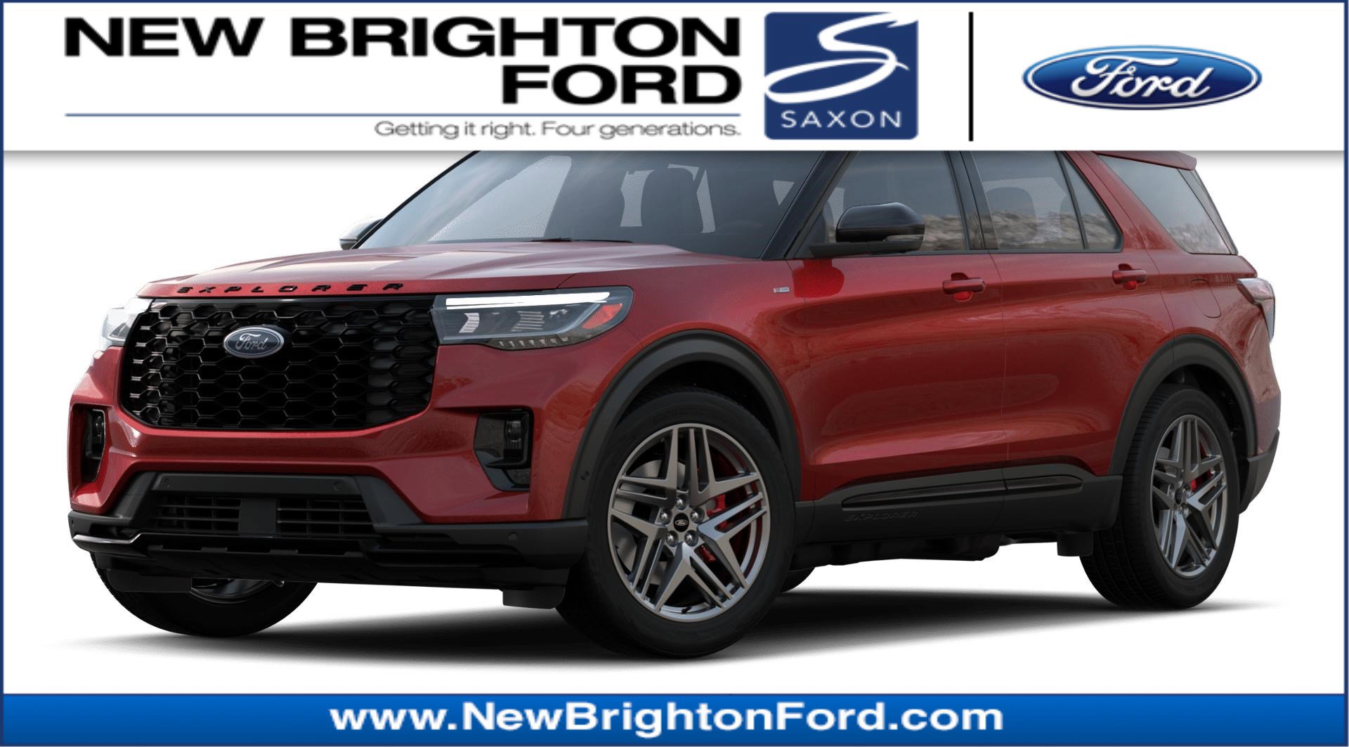 New 2025 Ford Explorer ST-Line w/ Premium Package