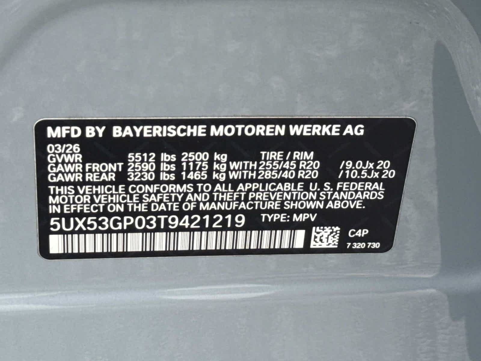 Used 2026 BMW X3 xDrive30i w/ Premium Package AWD/4WD image 41