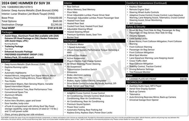 Used 2024 GMC Hummer EV 3X image 6