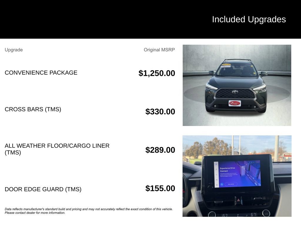 Certified 2024 Toyota Corolla Cross XLE w/ Convenience Package image 3