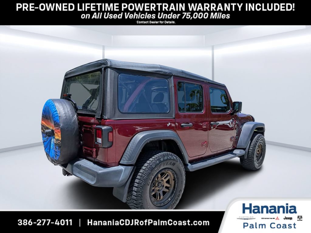 Used 2022 Jeep Wrangler Unlimited Sport AWD/4WD image 3