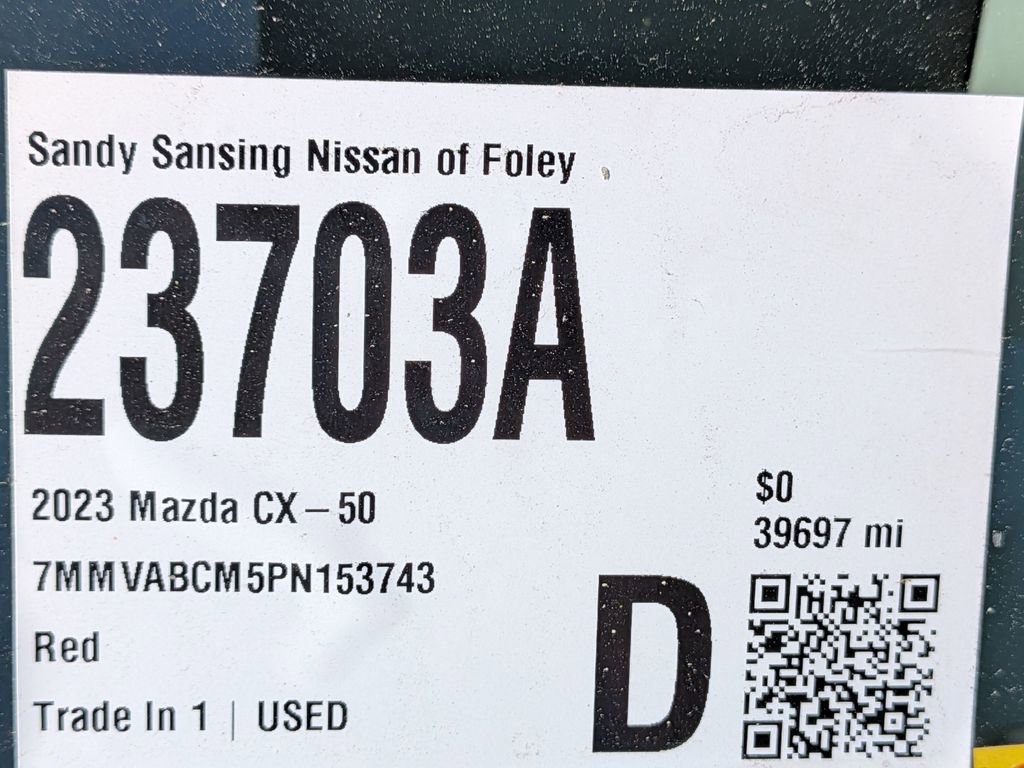 Used 2023 MAZDA CX-50 2.5 S w/ Cargo Package image 12