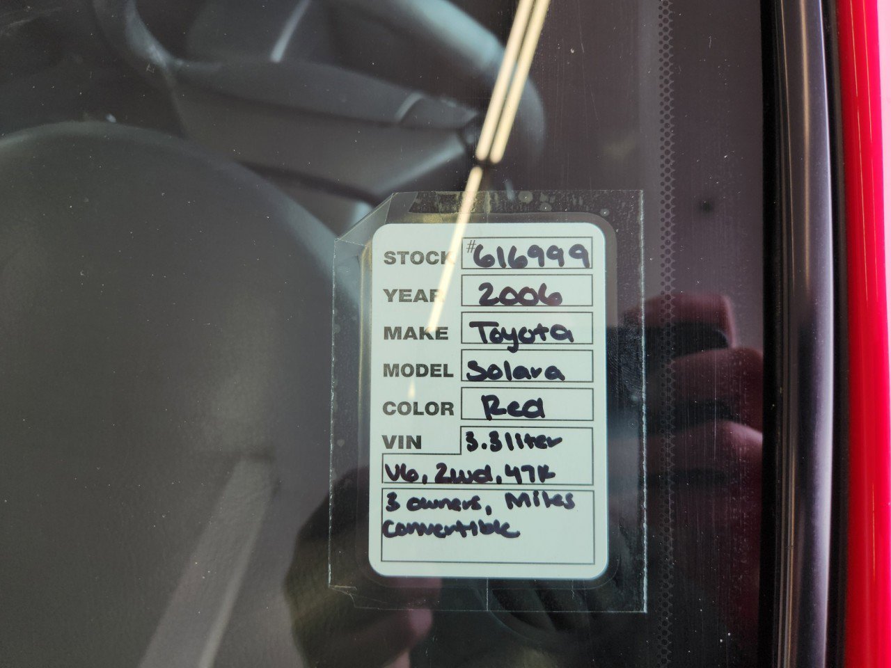 Used 2006 Toyota Solara SE FWD image 15