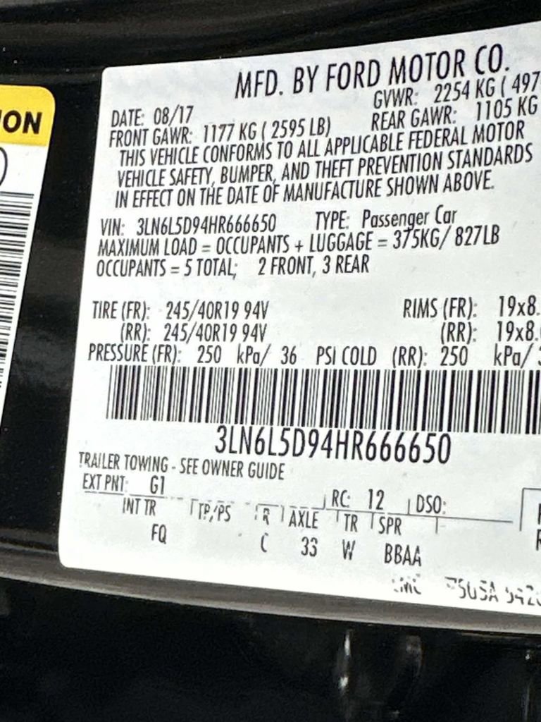 Used 2017 Lincoln MKZ Select w/ Select Plus Package image 31