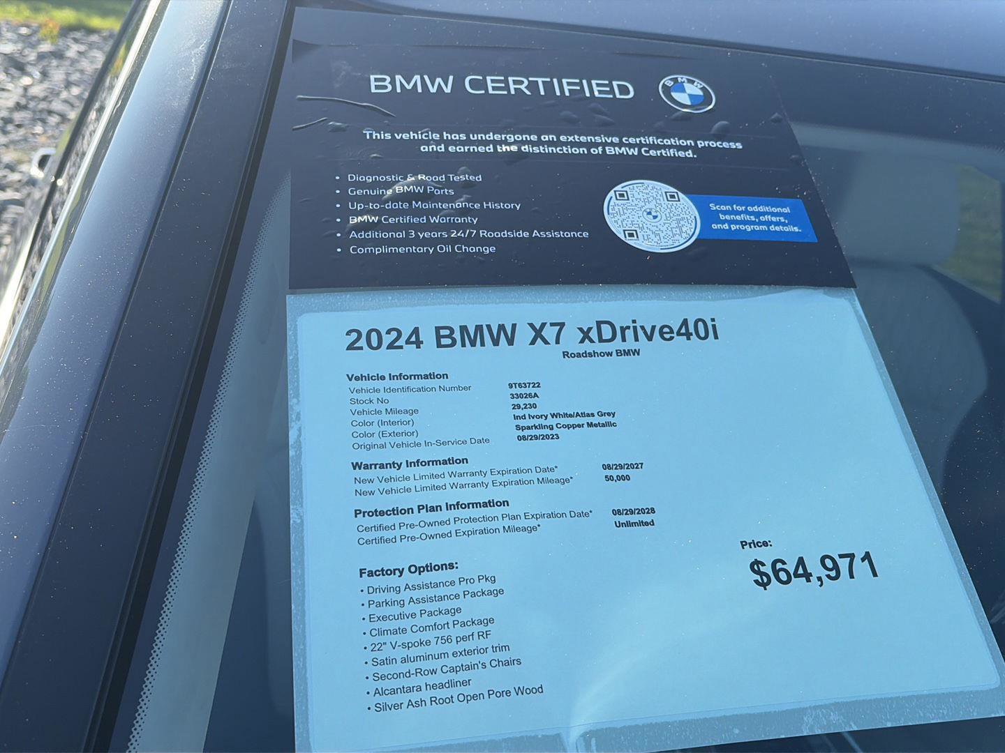 Certified 2024 BMW X7 xDrive40i w/ Executive Package AWD/4WD image 20