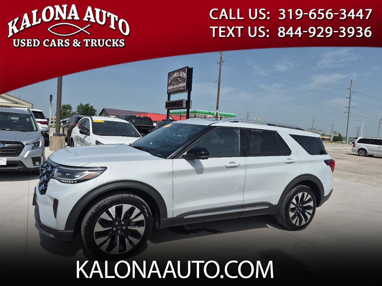 Used 2025 Ford Explorer Platinum w/ LUX Leather Package AWD/4WD image 1