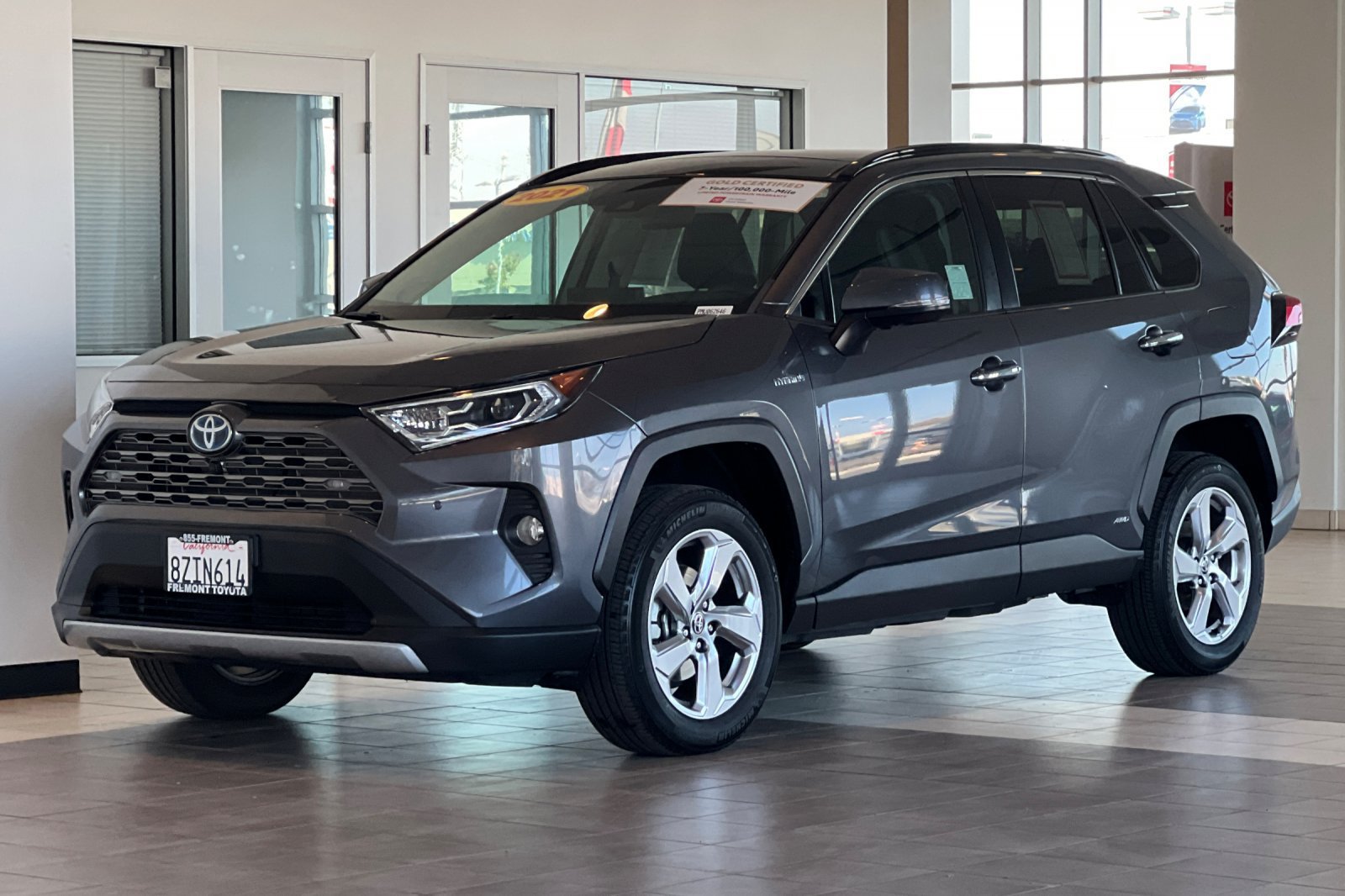 Certified 2021 Toyota RAV4 Limited AWD/4WD image 8