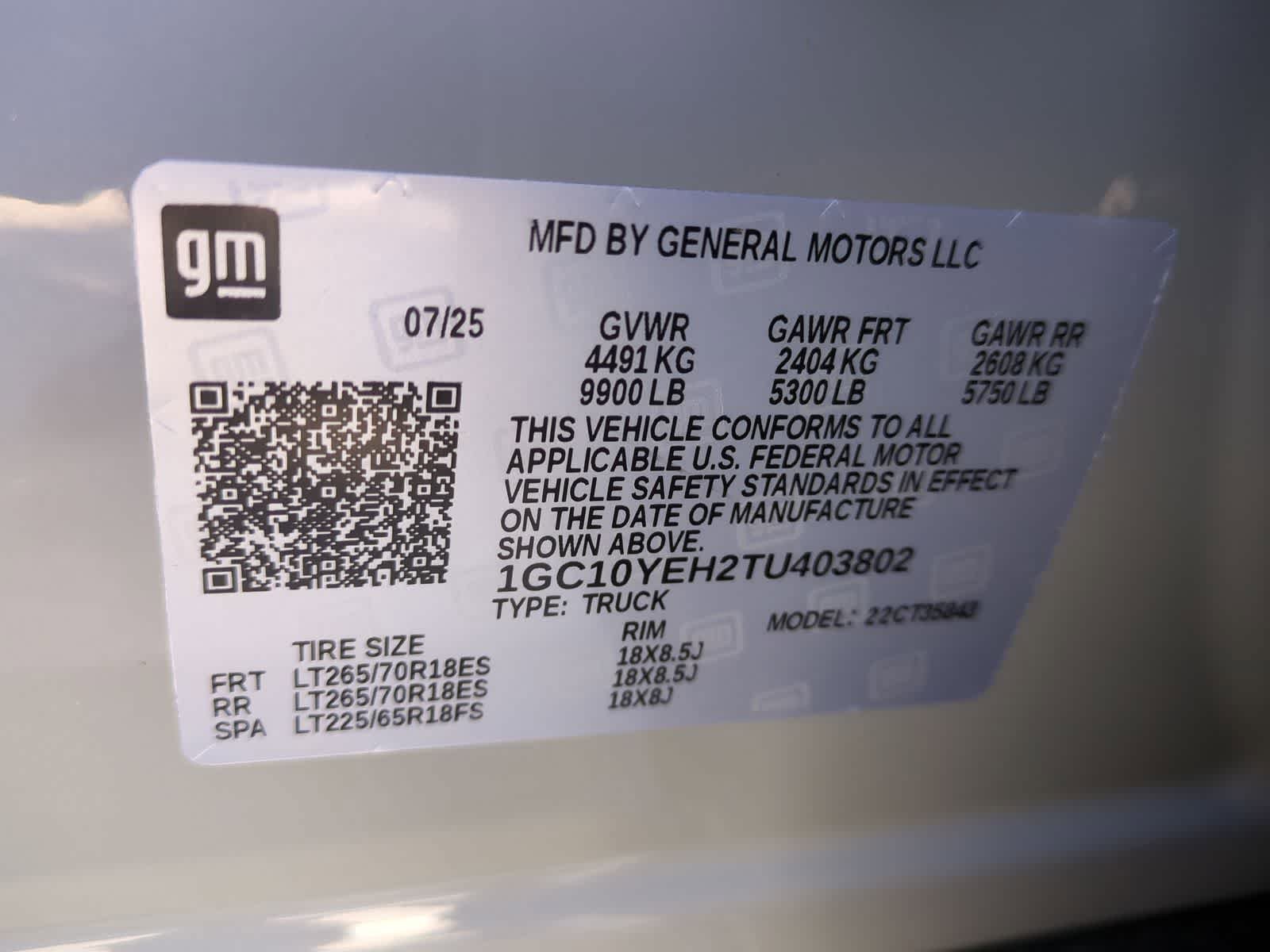 Used 2026 Chevrolet Silverado EV LT AWD/4WD image 29