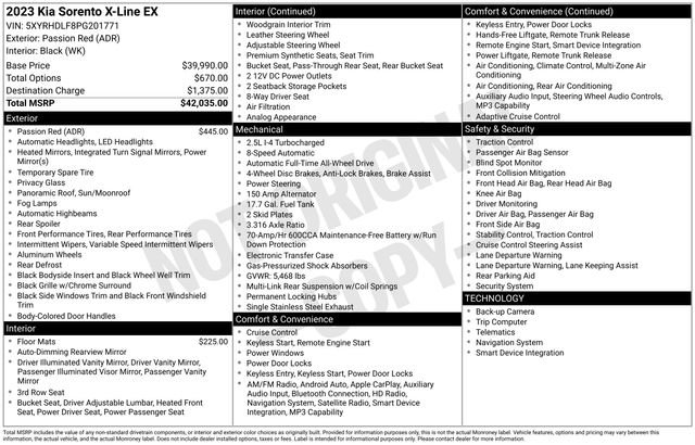 Used 2023 Kia Sorento X-Line EX image 25