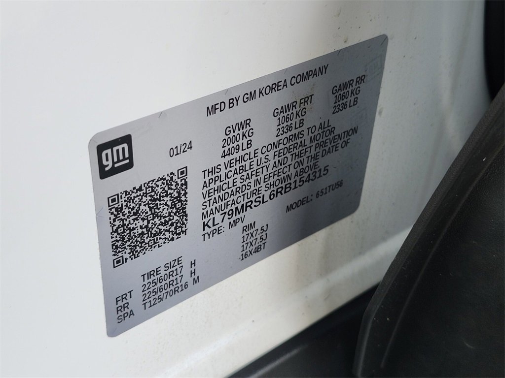 Used 2024 Chevrolet TrailBlazer LT w/ LT Cold Weather Package image 30