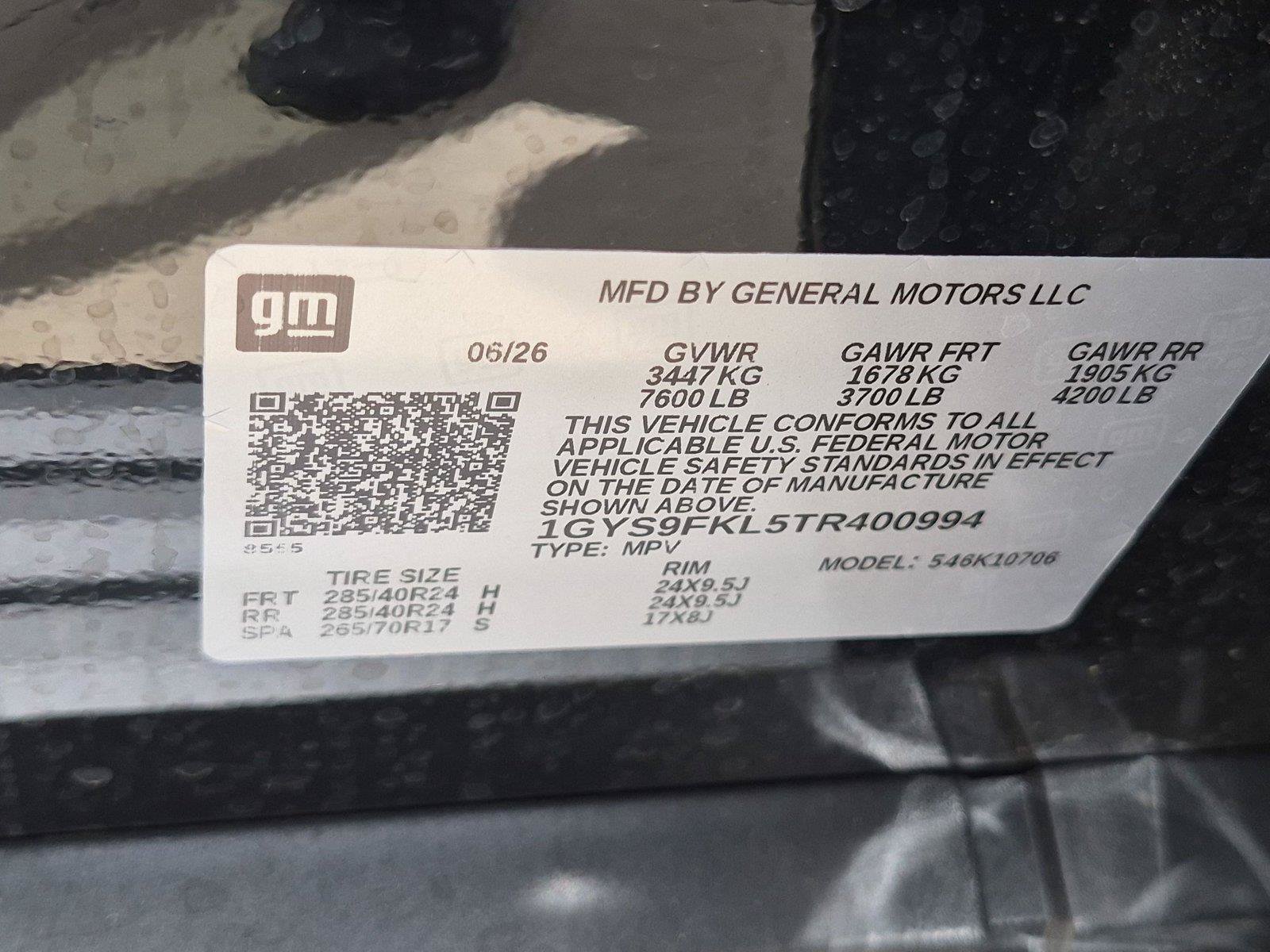 New 2026 Cadillac Escalade Sport w/ Touring Package AWD/4WD image 32