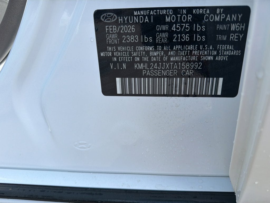 New 2026 Hyundai Sonata Blue FWD image 12