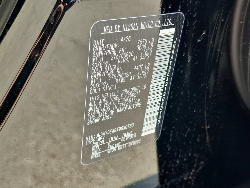 New 2026 Nissan Armada Platinum RWD image 43