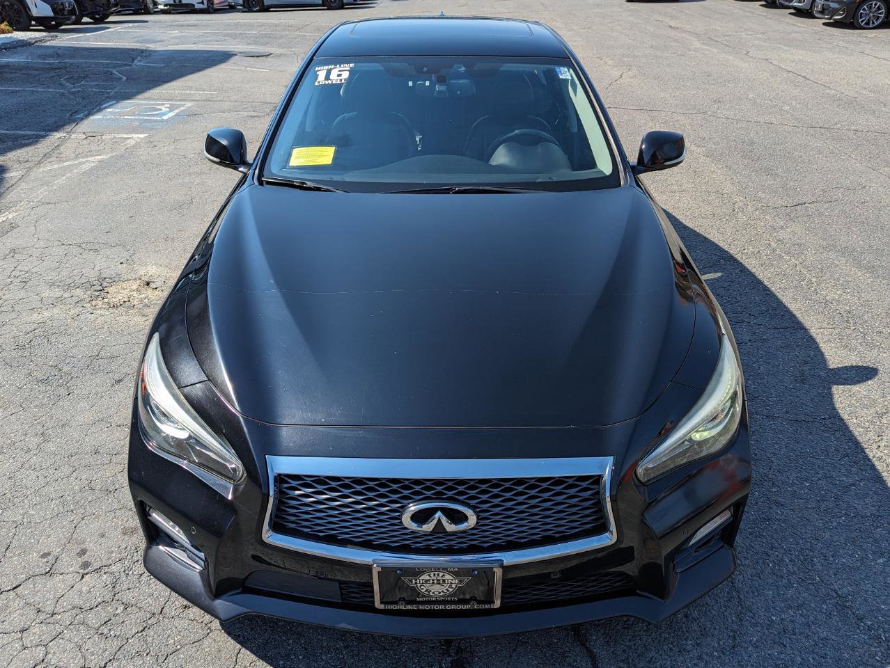 Used 2016 INFINITI Q50 Red Sport 400 image 3