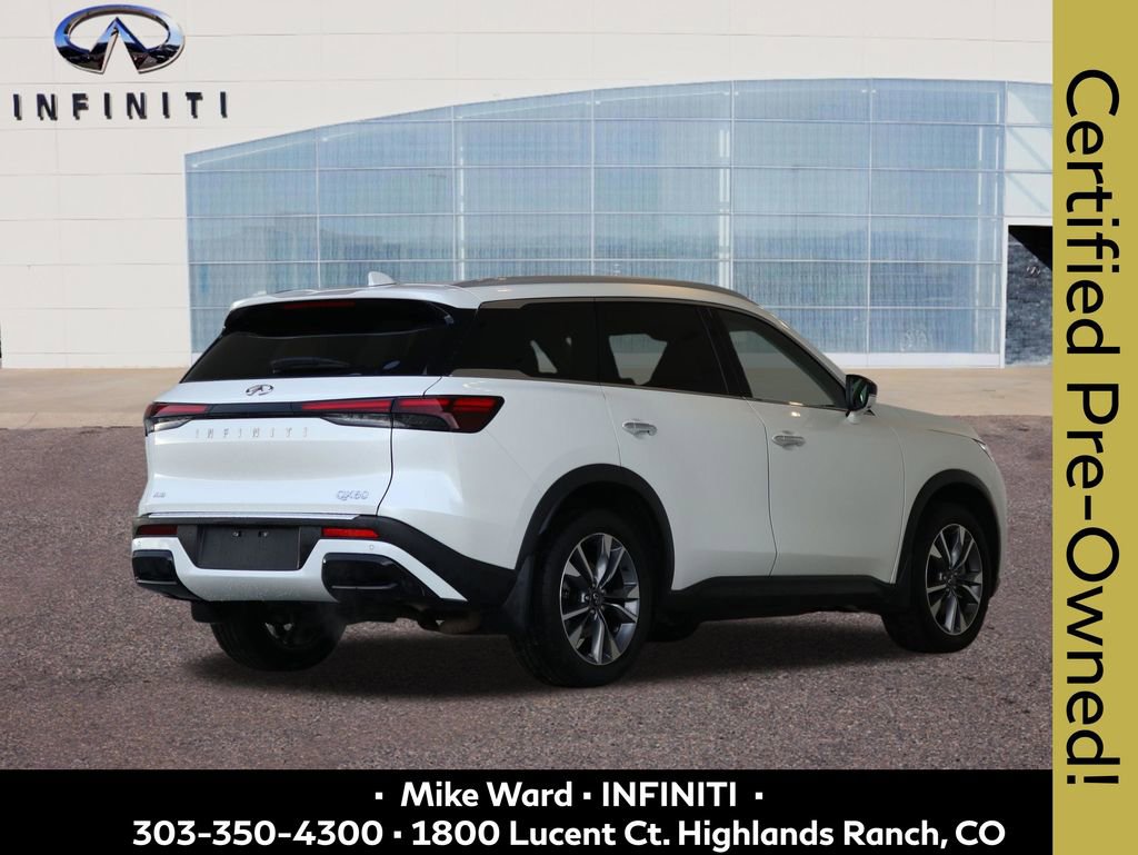Certified 2023 INFINITI QX60 Luxe w/ Cargo Package image 6