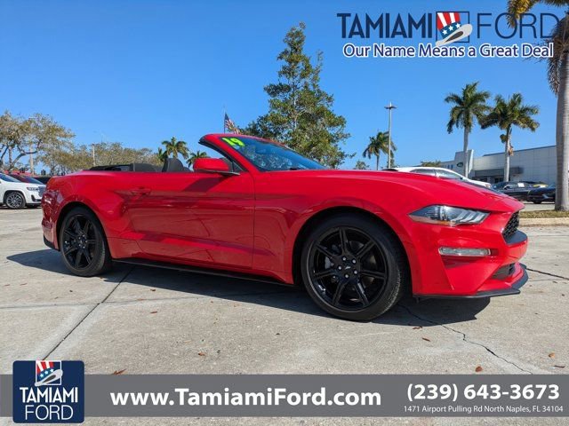 Certified 2019 Ford Mustang EcoBoost w/ Black Accent Package image 1
