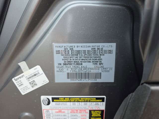 New 2026 Nissan Kicks S w/ Charging Package FWD image 16
