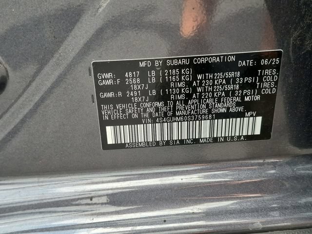 Certified 2025 Subaru Crosstrek 2.5i Limited w/ Popular Package #3A AWD/4WD image 40