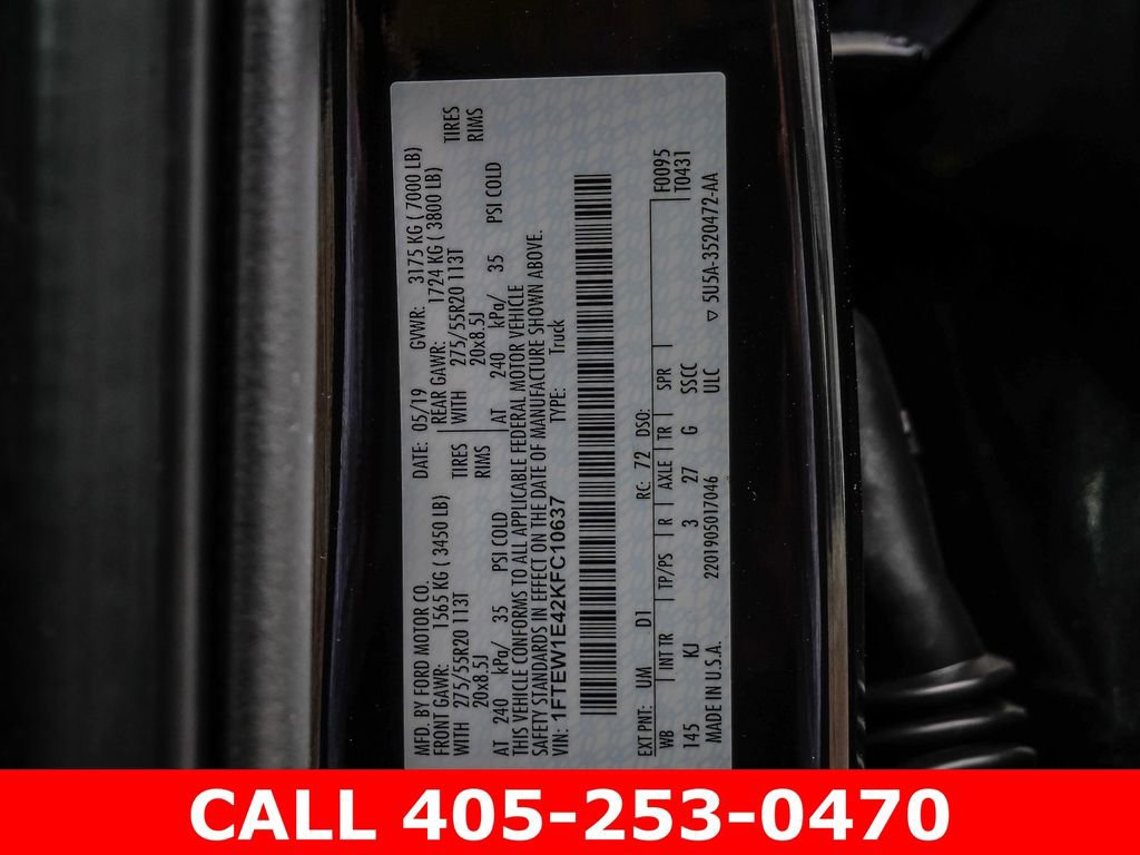 Used 2019 Ford F150 King Ranch w/ Equipment Group 601A Luxury image 41