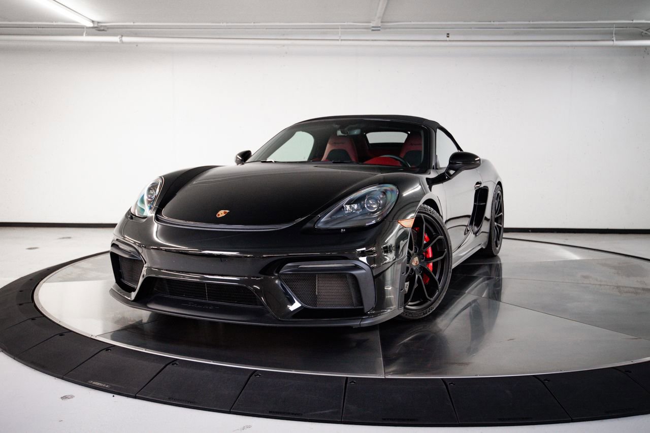 Certified 2023 Porsche 718 Boxster Spyder RWD image 1