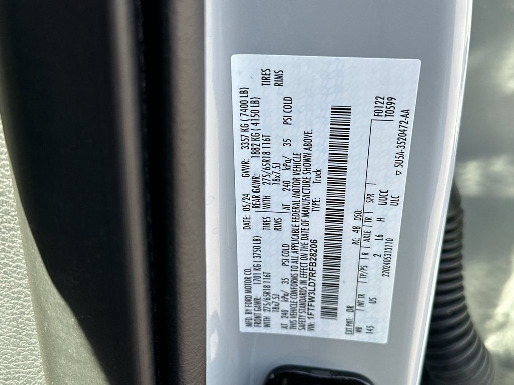 Used 2024 Ford F150 XLT w/ Equipment Group 302A MID AWD/4WD image 27