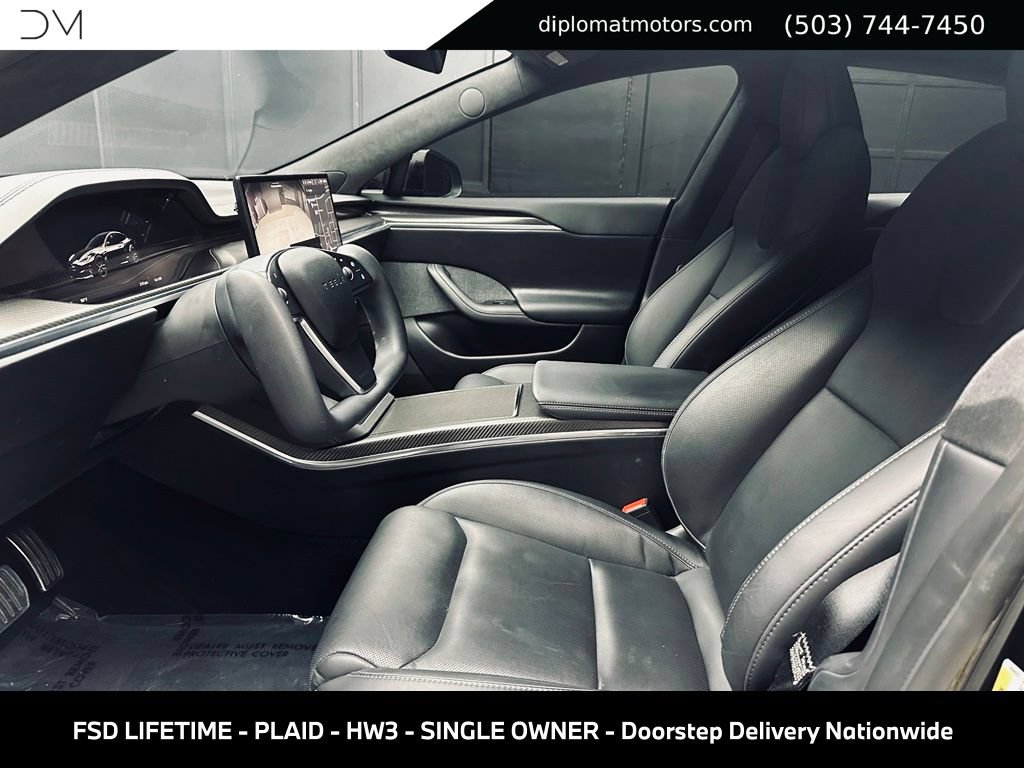 Used 2021 Tesla Model S Plaid AWD/4WD image 17