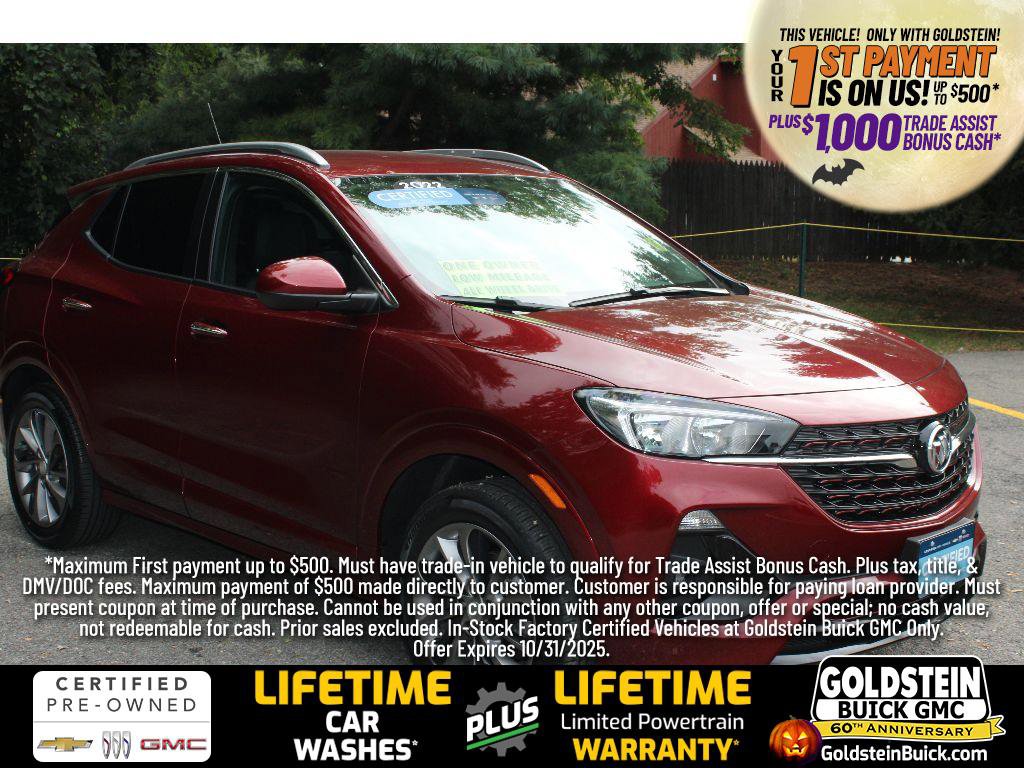 Certified 2022 Buick Encore GX Select w/ Sport Touring Package