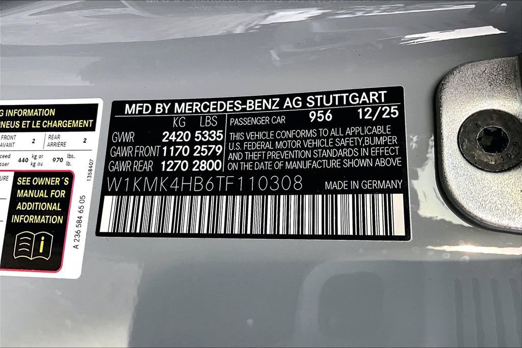 New 2026 Mercedes-Benz CLE 300 4MATIC Cabriolet image 13