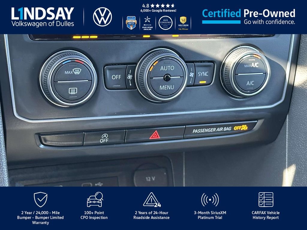 Certified 2021 Volkswagen Atlas Cross Sport SE w/ Panoramic Sunroof Package image 18