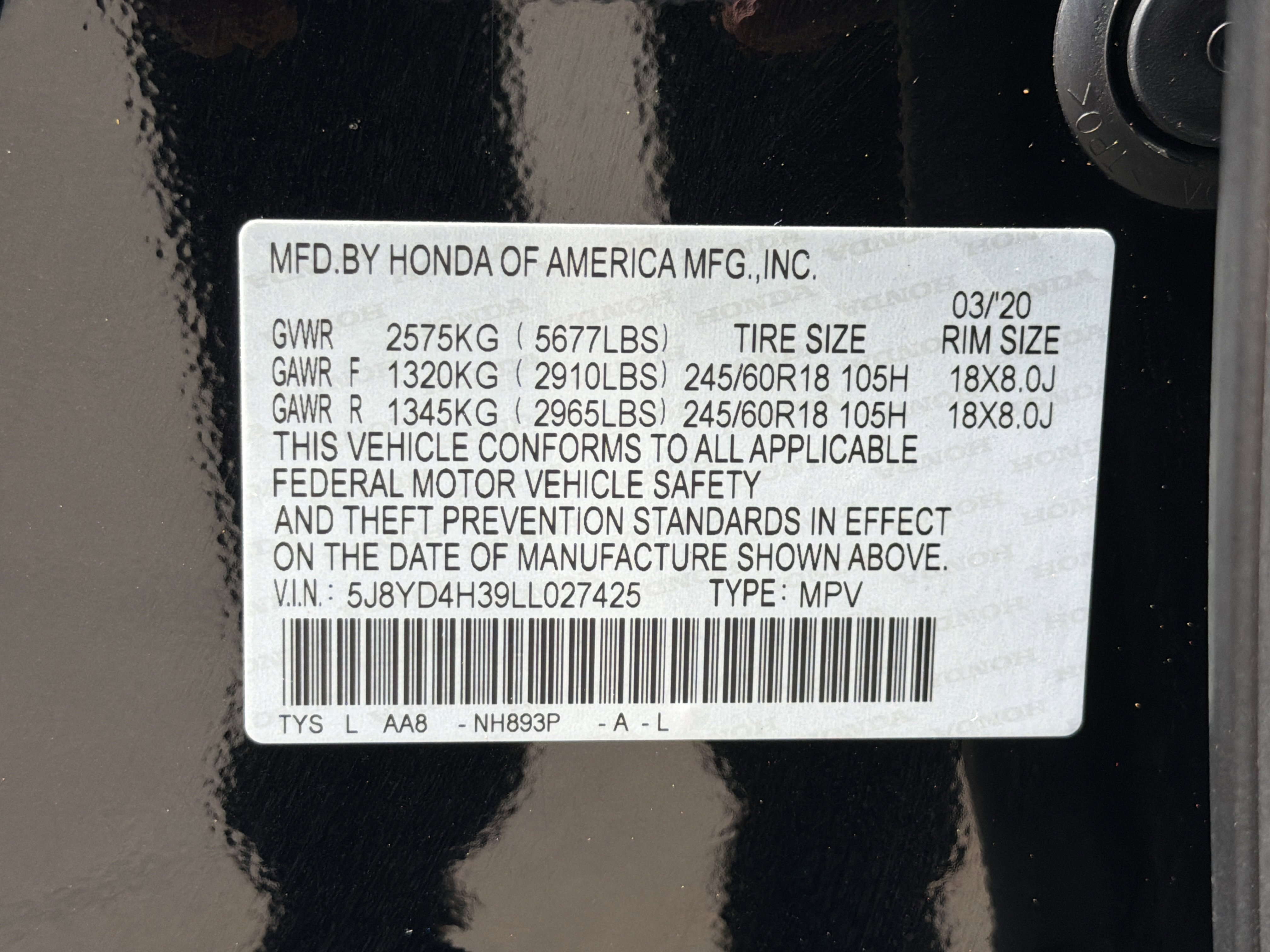 Used 2020 Acura MDX SH-AWD image 22
