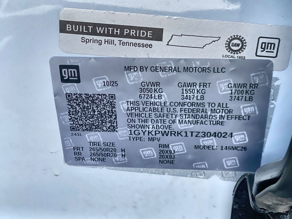 Certified 2026 Cadillac Lyriq Premium Sport w/ LPO, Floor Liner Package image 30