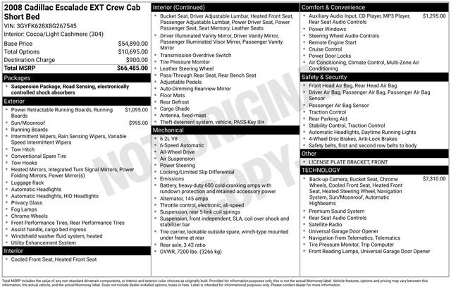 Used 2008 Cadillac Escalade EXT image 30