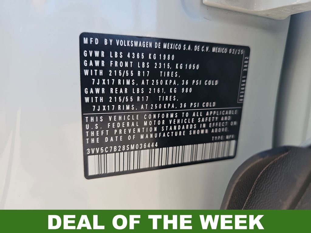 Used 2025 Volkswagen Taos S image 41