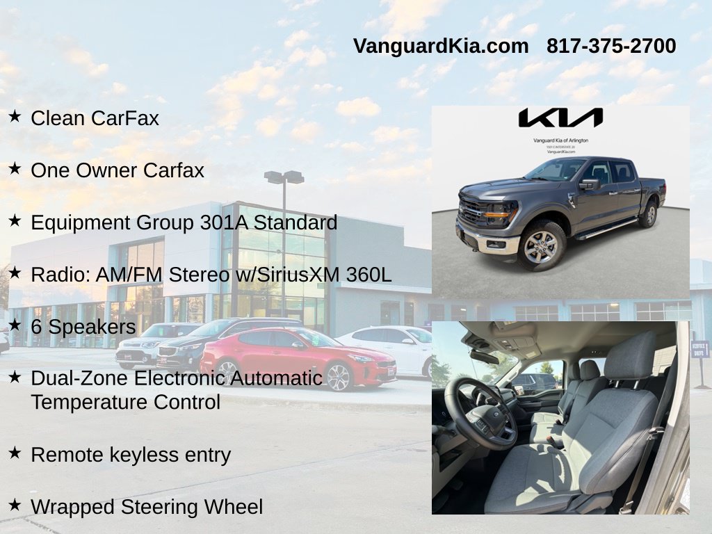 Used 2025 Ford F150 XLT w/ Equipment Group 301A Standard AWD/4WD image 6