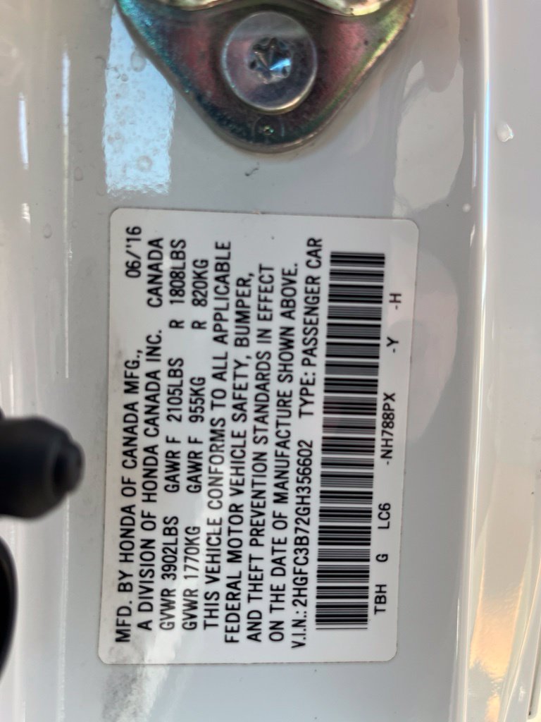 Used 2016 Honda Civic EX-L image 10