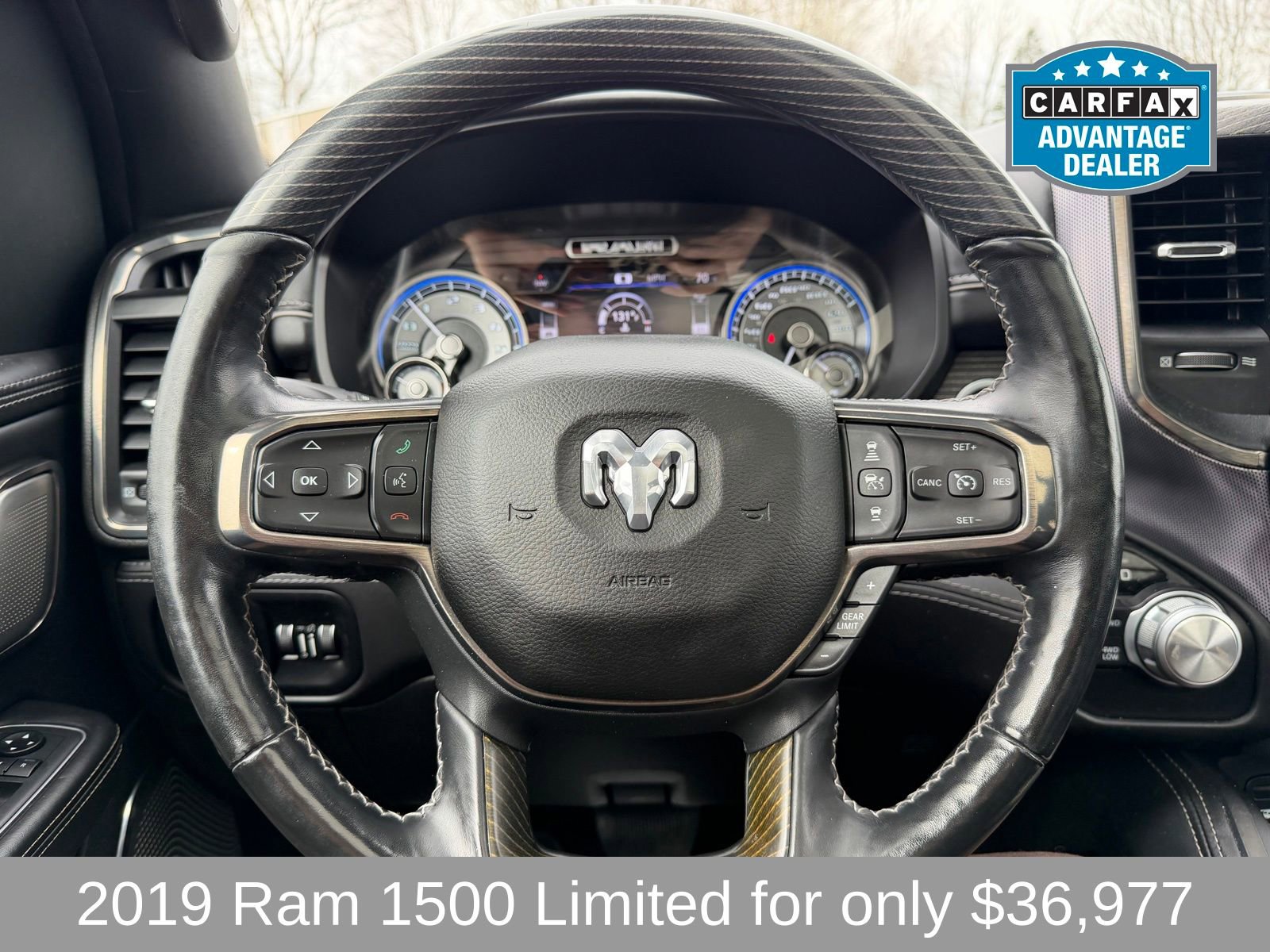 Used 2019 RAM 1500 Limited AWD/4WD image 16
