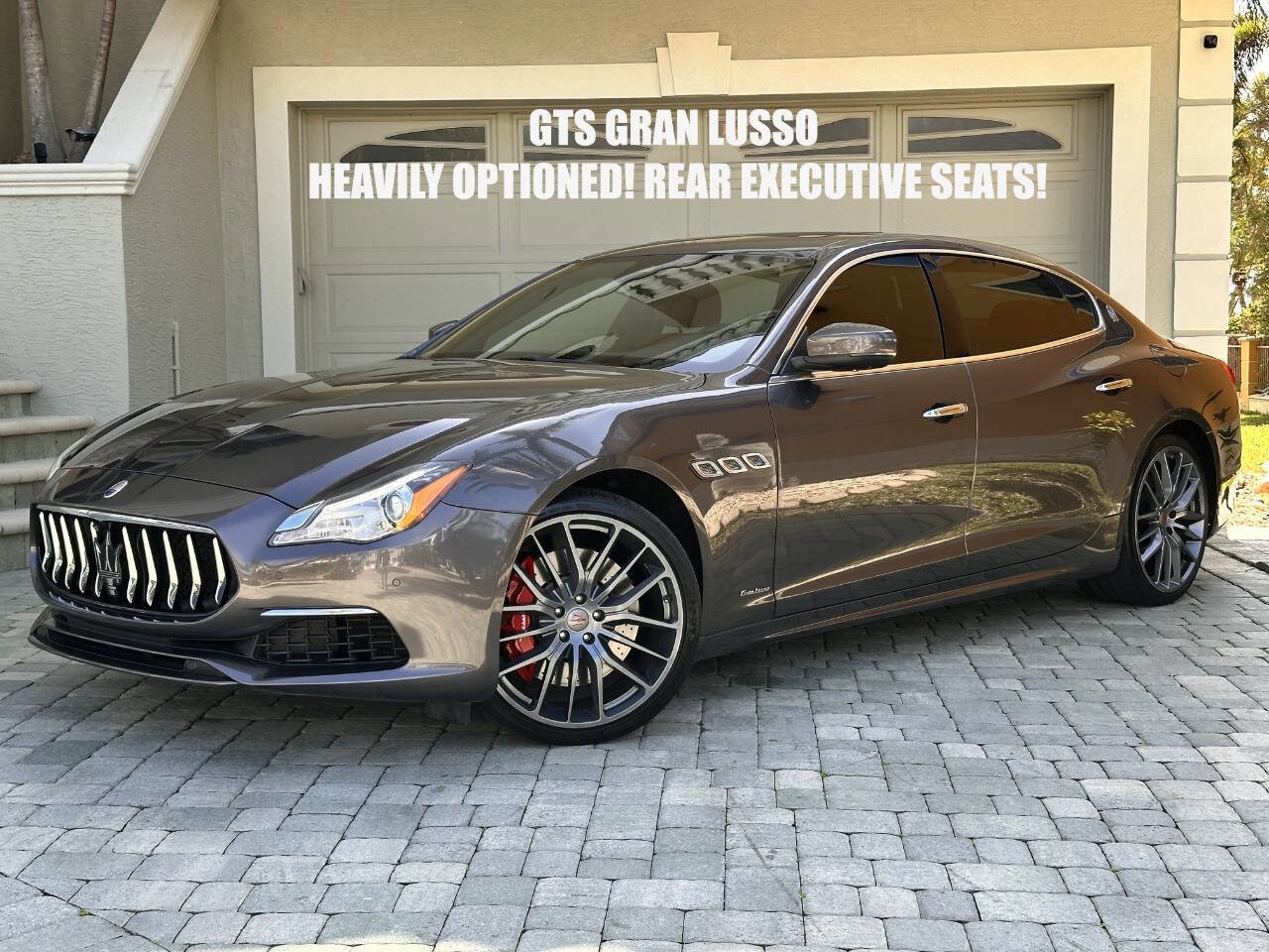 Used 2017 Maserati Quattroporte GTS GranLusso RWD image 1