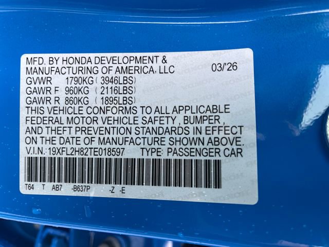 New 2026 Honda Civic Sport image 18