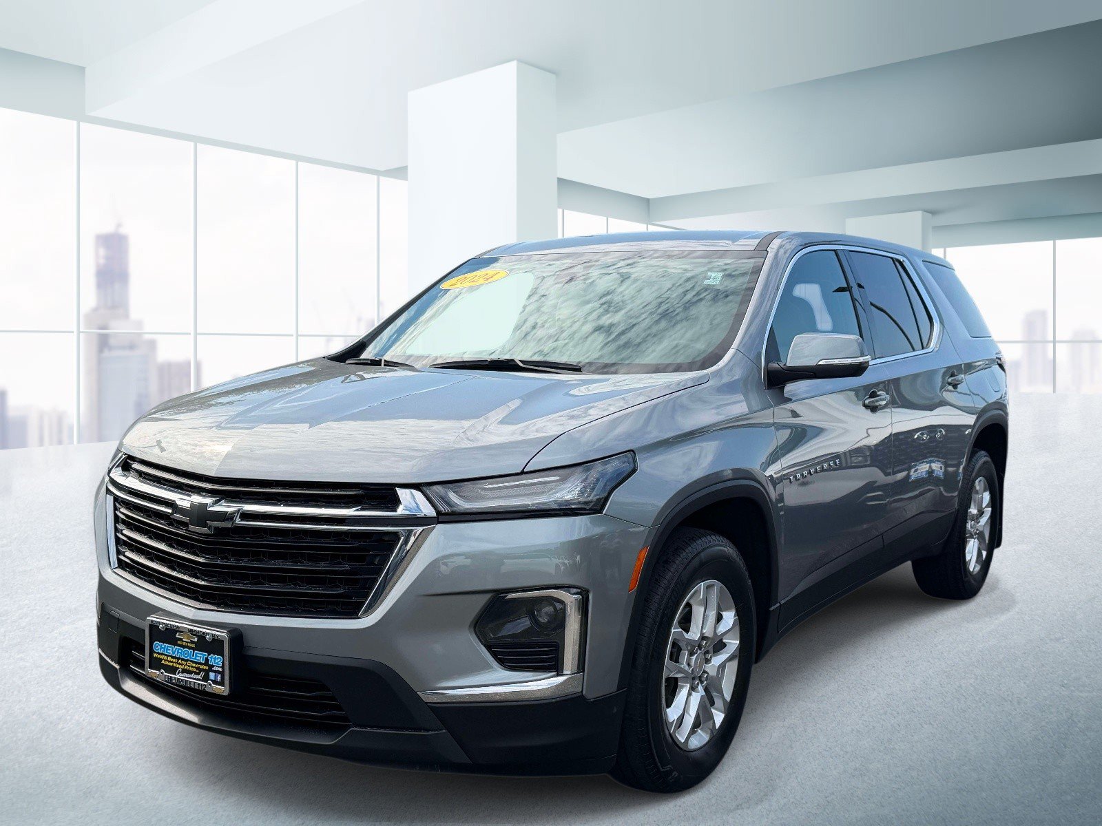 Used 2024 Chevrolet Traverse LS w/ Safety Package AWD/4WD image 1
